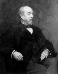 Sir John Pender, pionero inglés de la telegrafía submarina, c 1880