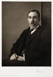 Sir William Ramsay, químico escocés, c 1910