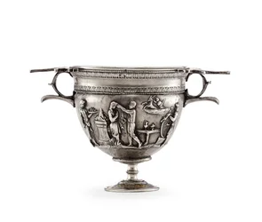 Skyphos, c. finales del siglo I a.C. - principios del siglo I d.C.