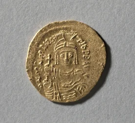 Solidus de Mauricio Tiberio, 583-602