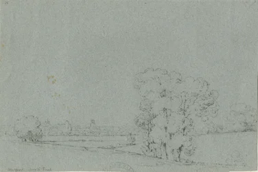 Stafford - Vista Noreste: dibujo a lápiz
