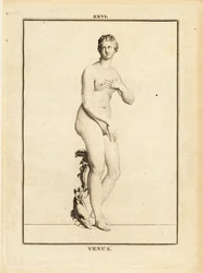 Estatua de Venus, diosa romana del amor, la belleza, el sexo y la fertilidad