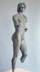 Estatua de un 