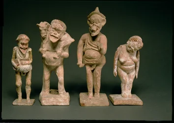 Estatuillas de actores y actrices, helenísticas, c.325-50 a.C.