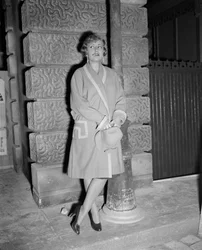 La actriz Suzy Delair en París - 1949