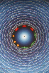 Ojo cósmico tántrico, Katmandú, Nepal
