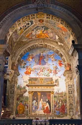 Capilla Carafa, Santa Maria sopra Minerva, Roma, Italia (foto)