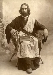 El Sanador Divino Schrader, Templo, Texas, c.1888 (foto en b/n)