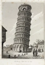 La torre inclinada de Pisa
