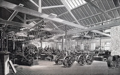 La Casa de Máquinas de Atlas Engine Works