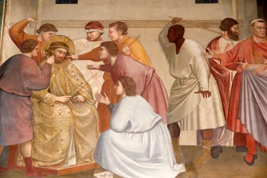 La Capilla Scrovegni. Fresco de Giotto