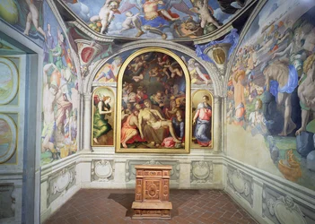 La capilla de Eleonora de Toledo, diseñada por Bartolomeo Ammannati (1511-92) y decorada por Agnolo Bronzino (1503-72) c.1543