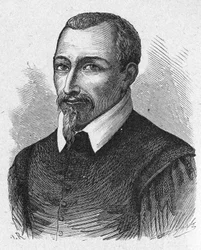 El químico Olivier de Serres, c.1880 (Grabado)