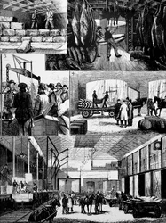 El proceso de mover carne refrigerada de EE.UU. a Liverpool