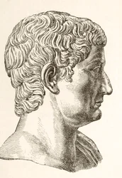 Tiberio César Augusto (42 a.C. - 37 d.C.), Segundo emperador romano, Nacido Tiberio Claudio Nerón, de 