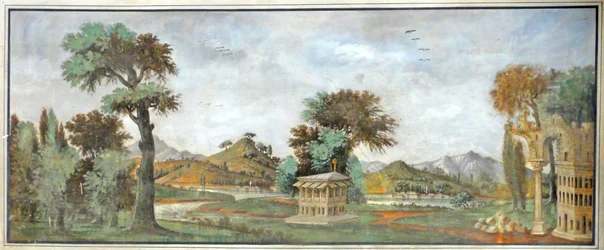 Palacio Topkapi, Mural, Estambul, Turquía, Asia (foto)