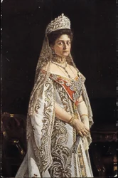 Zarina Alexandra Fiodorovna (1872-1918).
