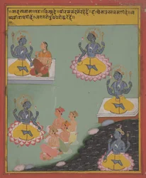 Sin título, c.1800-1830 (acuarela opaca)