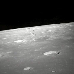 Vista de Rima Ariadaeus en la Luna