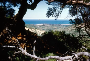 Vista del mar Mediterráneo, Cabilia, Argelia
