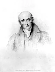 William Hyde Wollaston, químico y metalúrgico inglés, c 1820s Grabado por Lewis después de una pintura de Sir Thomas Lawrence de William Hyde Wollaston