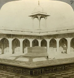 Tumba de Akbar, Sikandara, Uttar Pradesh, India, c. 1900s