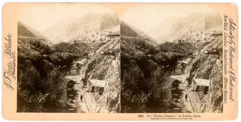 En el Monte Líbano, Zahlah, Líbano