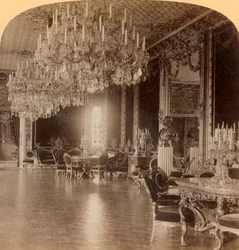 En la magnífica residencia del Rey Oscar II, Palacio Real de Estocolmo, Suecia, 1902