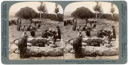 El pozo de José, Dothan, Palestina, 1900