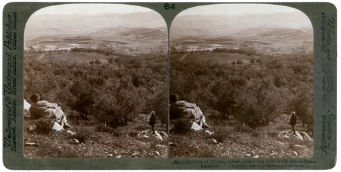 La llanura de Dotán, Palestina, 1900