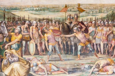 Horacios y Curiacios, Roma, Italia