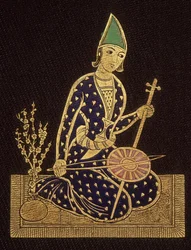 Un persa. Contraportada del libro "Viaje a Persia" de Prince Alexis Soltykoff