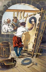 Un fabricante de parroute en 1575.