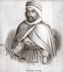 Abd el Kader (1807 - 1883), emir árabe de Argelia
