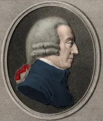 Adam Smith 1723-1790 - grabado - siglo XIX