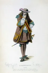 Alceste en “El misántropo” de Molière