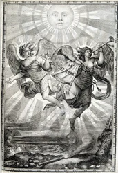 Figura alegórica de la Luz - La Luz a Monseñor el eminente Cardenal Jules Mazarin (Giulio Raimondo Mazzarino o Mazarino) (1602-1661)