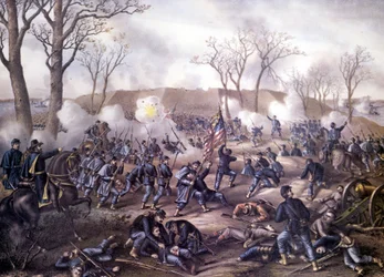 Guerra Civil Americana (1861-1865): Primera Batalla de Fort Donelson (Tennessee) 16 de febrero