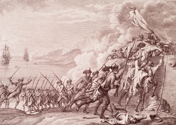 Guerra de Independencia de los Estados Unidos: La invasión de Dominica por el ejército francés el 7 de septiembre de 1778
