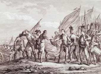 Guerra de Independencia de los Estados Unidos: rendición del General Burgoyne en Saratoga