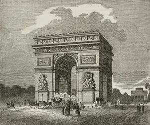 Arco del Triunfo, París, Francia