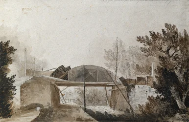 Arco del ferrocarril de Southampton sobre Chelsea Road