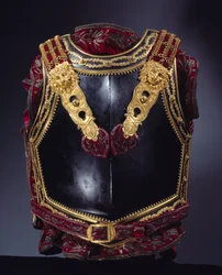 Peto de armadura diseñado para el Emperador Napoleón I en 1807 para la Batalla de Tilsit
