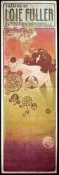 Art Nouveau: cartel para el "Teatro de Loie Fuller" Exposición Universal. Loie Fuller (1862-1928) fue una bailarina estadounidense. París, Artes Decorativas