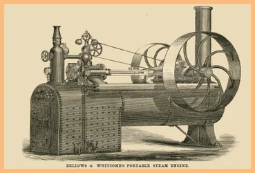 Fuelle - Máquina de vapor portátil Whitcomb