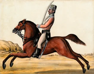 Caballería nativa de Bengala, c.1788