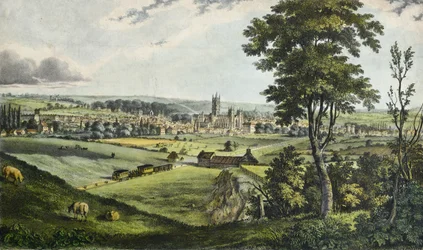 Canterbury desde el ferrocarril