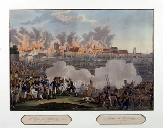 Captura de Ratisbona, Guerra Napoleónica, 23 de abril