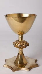 Cáliz. Orfebrería. 1490