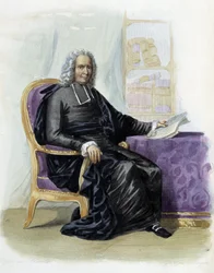 Charles Rollin (1661-1741), escritor e historiador en Ed. Mennechet, "Le Plutarque français"
